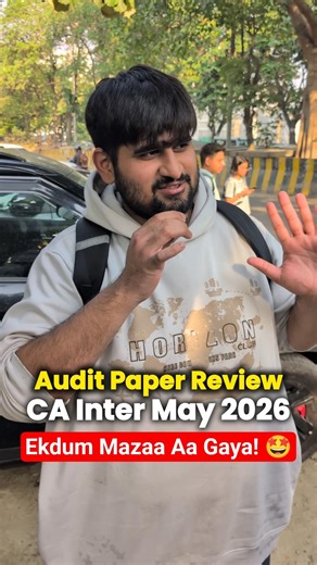 Audit Paper Review 🗞️ CA Inter May 2026 🔥