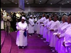 Supervisor Installation Service Women Dept COGIC 101ST HOLY CONV IN MEMPHIS