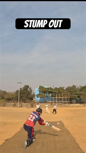 Stump out #cricketshorts #cricket #fanforever #cricketlover #goprokiller #ipl #cricketfan