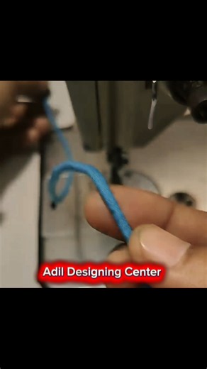 How to Make Thin Fabric Loops & Dori Easily | Adil Designing Center
