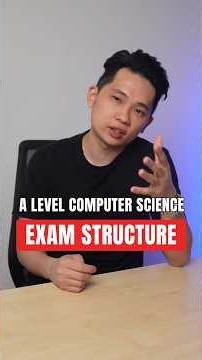 A Level Computer Science Exam Structure Explained in 1 Minute #alevelcomputerscience