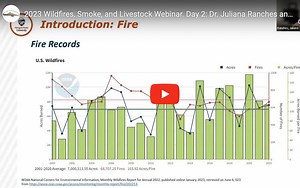 Wildfires, Smoke and Livestock Webinar: Caring for Livestock