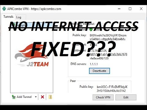 How To Fix No Internet Access When Using APKCombo VPN (Wintune Problem)