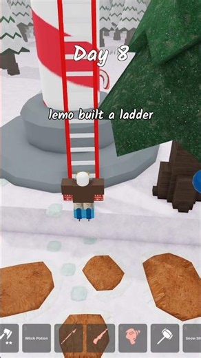 The best way to use ladder #roblox #99nightintheforest