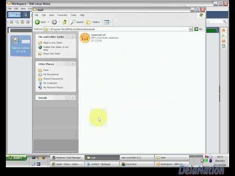 Lotus Notes 8.5 - 2. Receive/Send Gmail emails from Lotus Notes Client 8.5