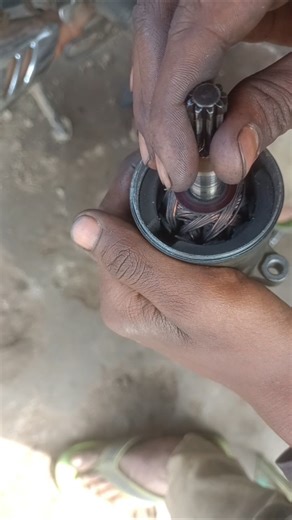 #manjitPrajapati super Splendor self motor repair