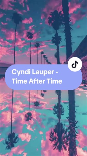 Learn to use the first conditional with ✨🎧 TIME AFTER TIME - CYNDI LAUPER ❤️‍🩹😎 #englishmusic #music #practiceenglish #80s #cyndilauper #timeaftertime #relax #learn