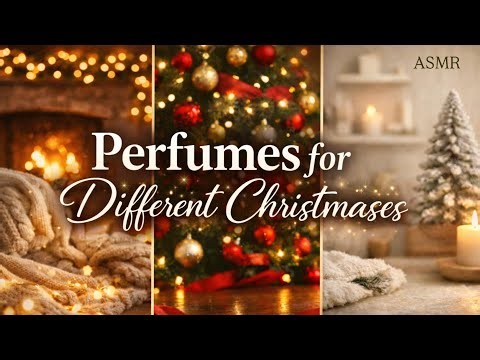 Choosing Perfumes for Different Christmases 🌲✨ ASMR Soft Spoken & Gentle Music