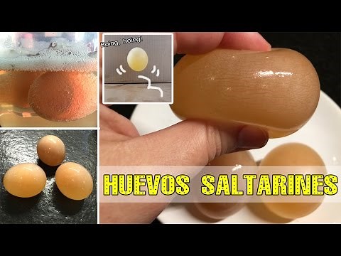 Experimento para niños: HUEVOS SALTARINES