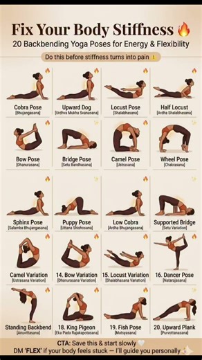 These Back Bending poses help you