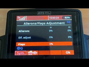 Jeti 001-How To Program 3 Position Flaps With Elevator Mix