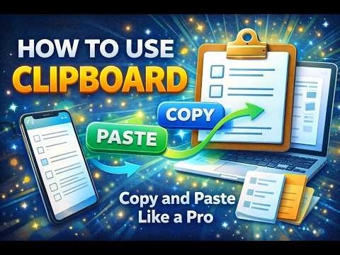 How to Use Clipboard Like a Pro | Copy, Cut & Paste Faster
