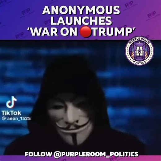 DaMon Cortez | Hacker collective Anonymous released a video message directed at the people of the United States and President Donald Trump. In this... | Instagram