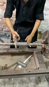 Dual Spring Making Process | Car Spring & Grass Cutting Machine Spring