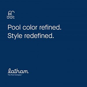 The right hue makes all the difference. Express yourself & make a splash with Latham’s colorful collection of fiberglass pools. | Latham Pool Products, Inc