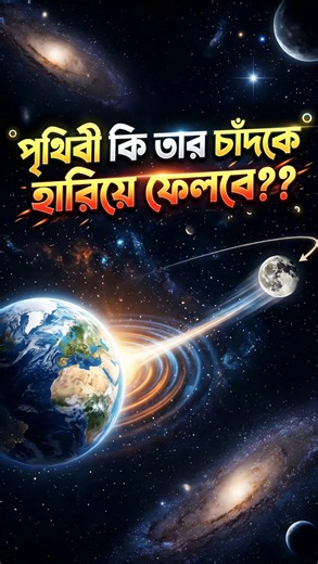পৃথিবী কি তার চাঁদ কে হারিয়ে ফেলবে??🤯
