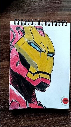 iron man face sketch. #drawing #sketch