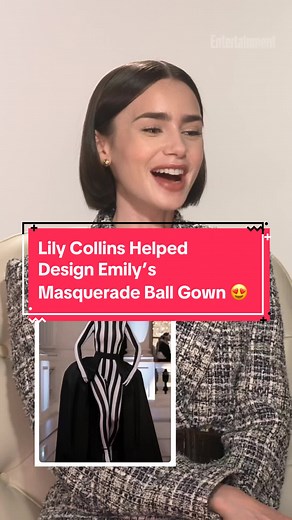 Lily Collins Designs Stunning Ball Gown for Emily In Paris