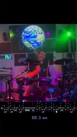 DRUMMER FACE!!! I loved Rocking Up this awesome song! #foryou #fypシ #notation #sheetmusic #fypage