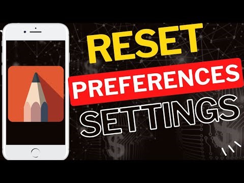 How to Reset Preferences Settings to Default in Sketchbook App