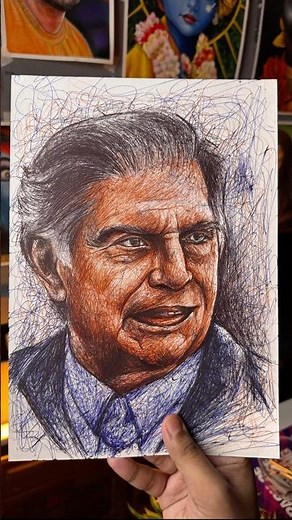 Ratan Tata Forever ❤️ #shorts #art #drawing