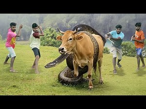 Anaconda Attack Animal in the Forest | Anaconda Attack in Jungle, Amazon Anaconda Attack