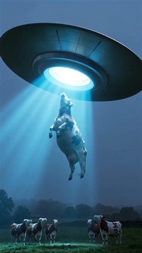 UFO vs Fat Cow