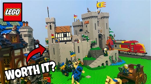 LEGO Lion Knight’s Castle Review: Worth $400 in LEGO City?