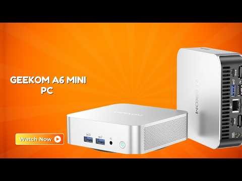 Upgrade Your Home Office – GEEKOM A6 Mini PC – REVIEW