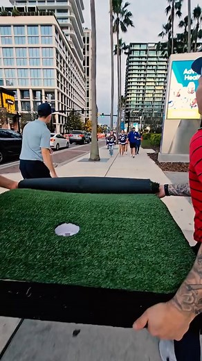 She was ALL ABOUT the $100 putt challenge . . . #golftiktok #golfchallenge #golf #publicchallenge | Golf Addicts