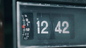 Vintage Retro Flip Clock Time Advancing Stock Footage Video (100% Royalty-free) 1063929127 | Shutterstock