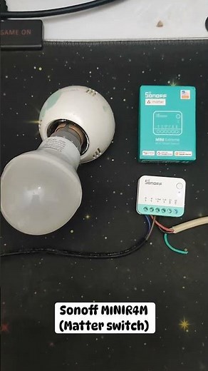 Sonoff Mini Extreme Wifi Smart Switch Sonoff MINIR4M (Matter Enabled smart switch) #sonoff @SONOFF
