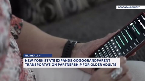 Seniors get free on-demand rides as New York expands GoGoGrandparent program