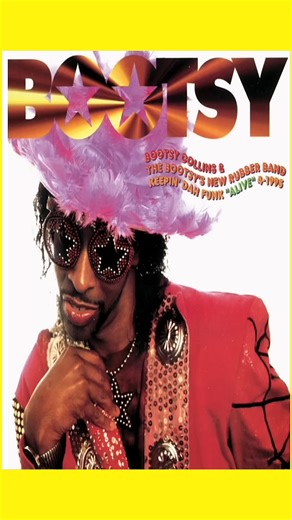 Detroit Music Center on Instagram: "Released in 1976 on Bootsy’s Rubber Band’s debut album Stretchin’ Out in Bootsy’s Rubber Band. This track became Bootsy’s definitive slow-jam funk anthem. #BootsyCollins #detroitmusiccenter #IdRatherBeWithYou"