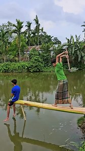 15K views · 17 reactions | To make a pole stand in front of a tree | Village Fun 13 | Facebook