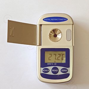 [Hot Item] Brix Meter for Fruit Brix Meter for Plants Vegetables Sugar Meter Handheld Fruit Sweetness Meter