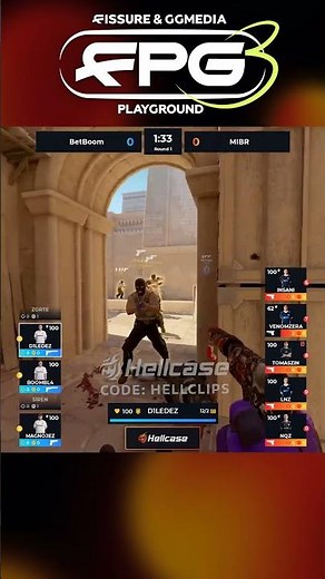 d1Ledez DOMINATES the pistol round with an EASY 4K #FISSURE #cs #cs2 #hellcase
