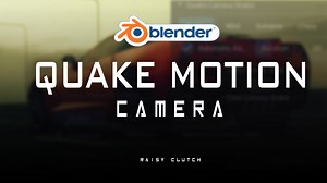 Quake Motion Camera Shake Blender Addon [$]