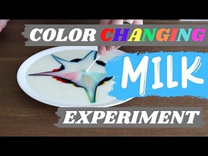 Color Changing Milk Experiment