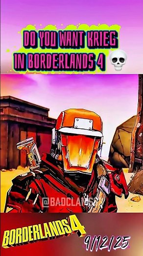 Could Krieg ACTUALLY Return in Borderlands 4?
