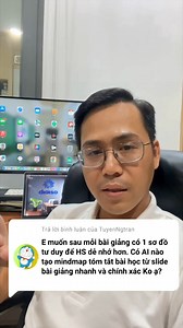 121K views · 1.4K reactions | Tạo mindmap siêu nhanh từ file pdf, ppt! #AI #ChatGPT #congcuAI #sangtaocungAI #congnghe #trainghiemcongnghe #xuhuongcongnghe #chatbotx | Ngô Hữu Thống | Facebook