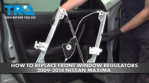 How to Replace Front Window Regulators 2009-2014 Nissan Maxima