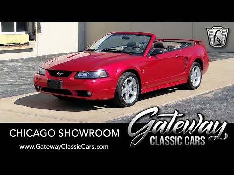 2001 Ford Mustang Cobra SVT convertible for sale Gateway Classic Cars #1748 Chicago