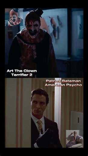 Art The Clown (Terrifier 2) vs Patrick Bateman (American Psycho)