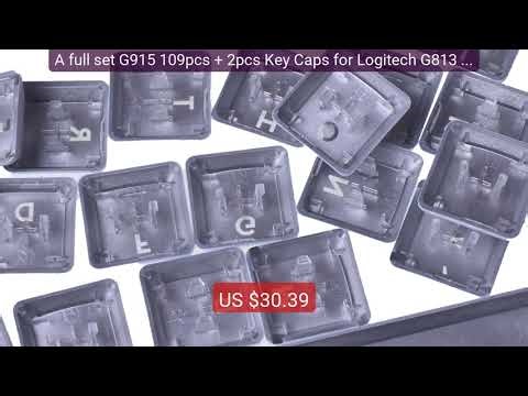 A full set G915 109pcs + 2pcs Key Caps for Logitech G813 G9... — Top Pick 2026 | Unbeatable Price!
