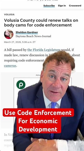 🎥 CODE ENFORCEMENT NEW STRATEGY: Florida Code Enforcement to Wear Body Cams? 🚔