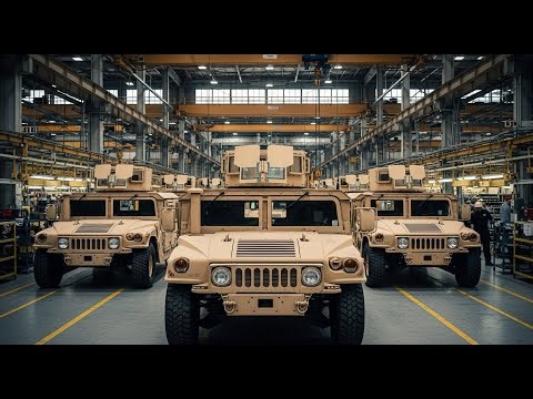 How the M1151A1 Humvee Is Built for Modern Warfare | Inside the Factory
