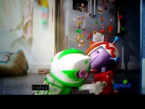 Captain Fleeker & Junior Floogal Boomer Are Ice Skating Together.