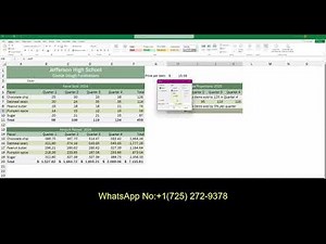 Shelly Cashman Excel 2019 | Module 5: SAM Project 1b | Jefferson School District #shellycashman