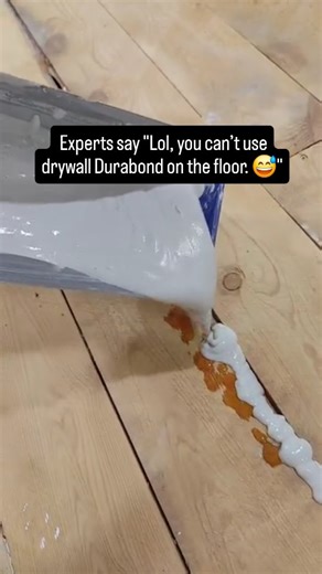 Jason C. Promes on Instagram: "Durabond for leveling the floor? No problems at all."